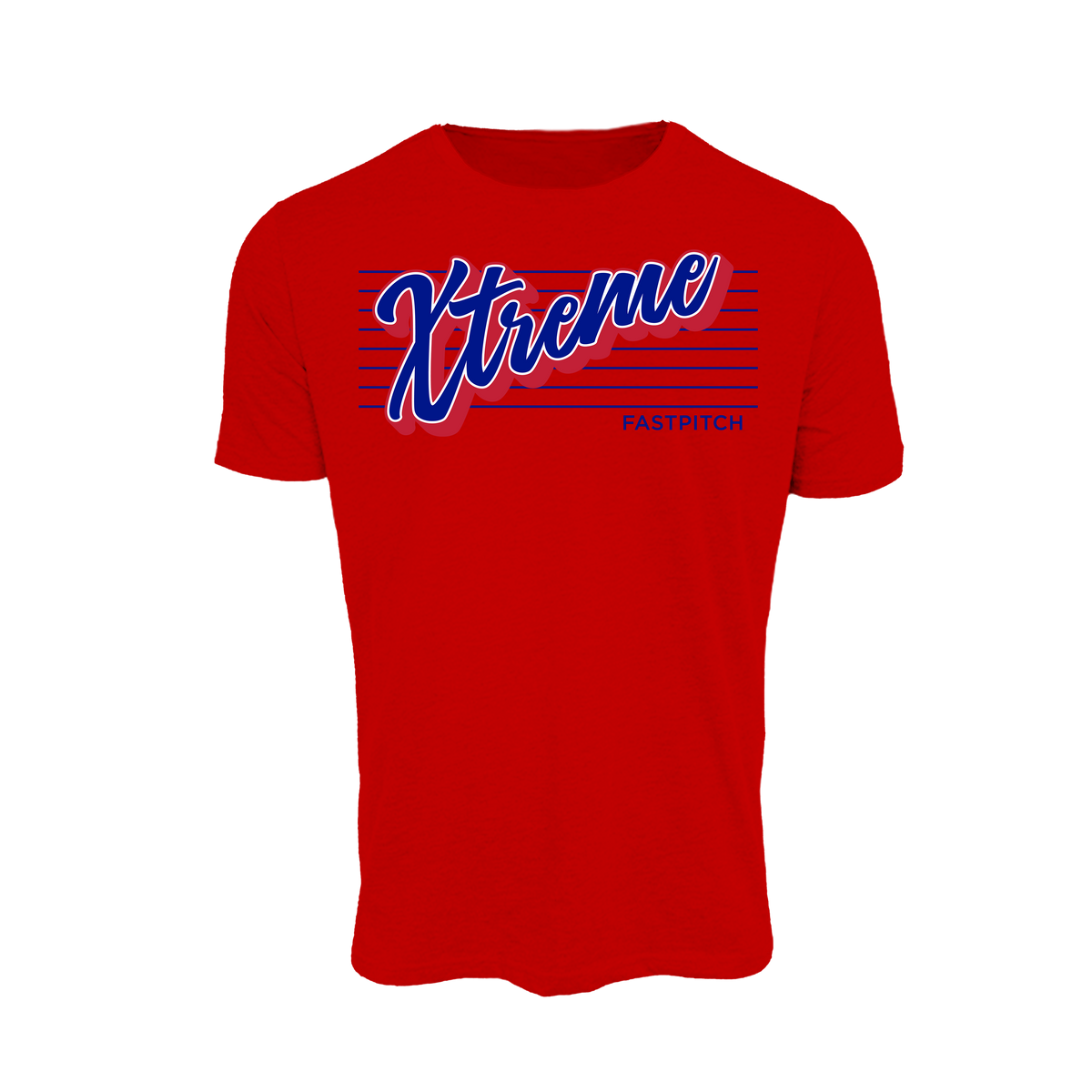 Xtreme Fastpitch (Weglos)- T Shirt 4 (Red)