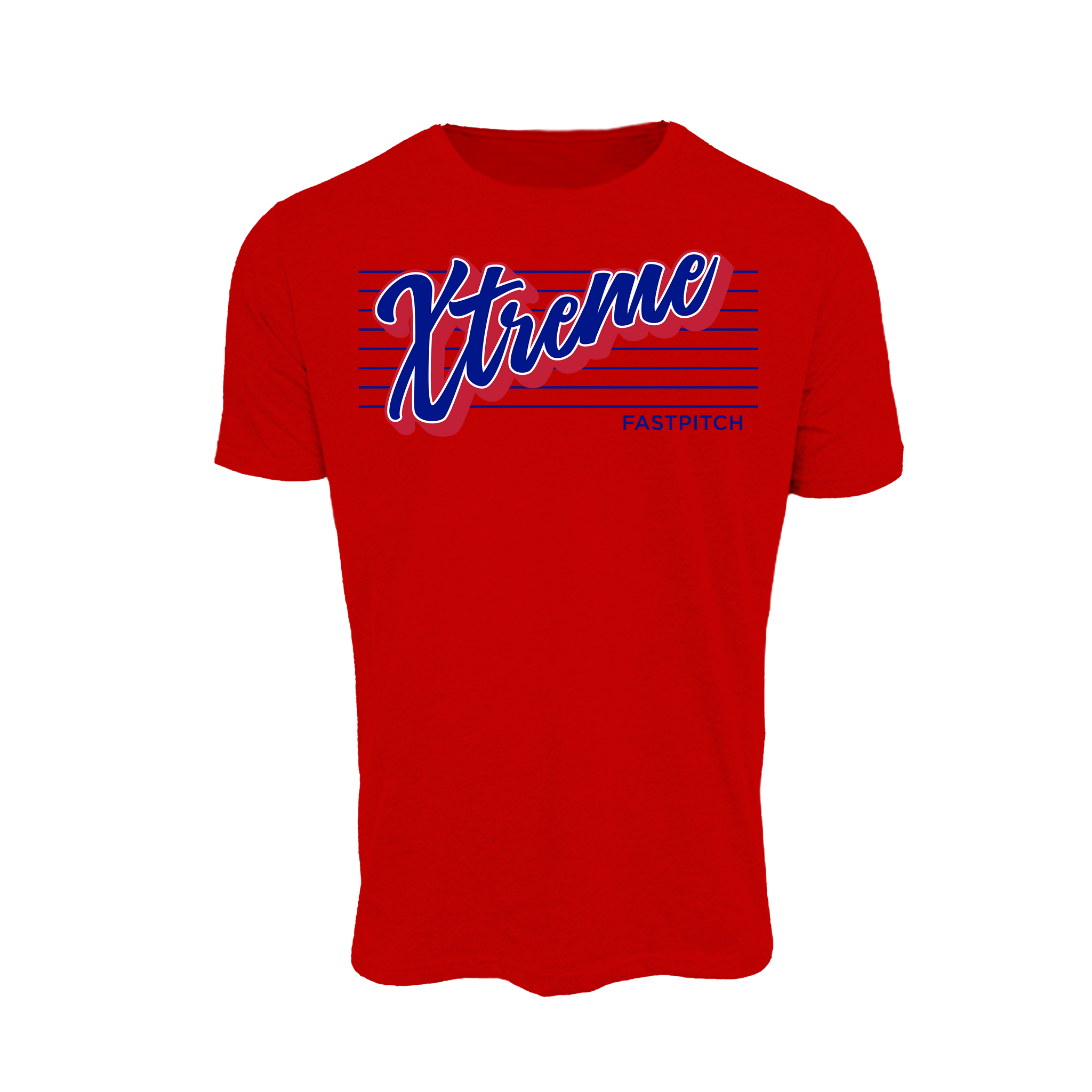 Xtreme Fastpitch (Weglos)- T Shirt 4 (Red)