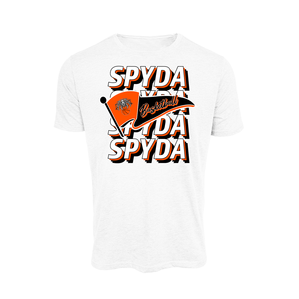 Spyda Basketball (Lopez)- T Shirt 5 (White)