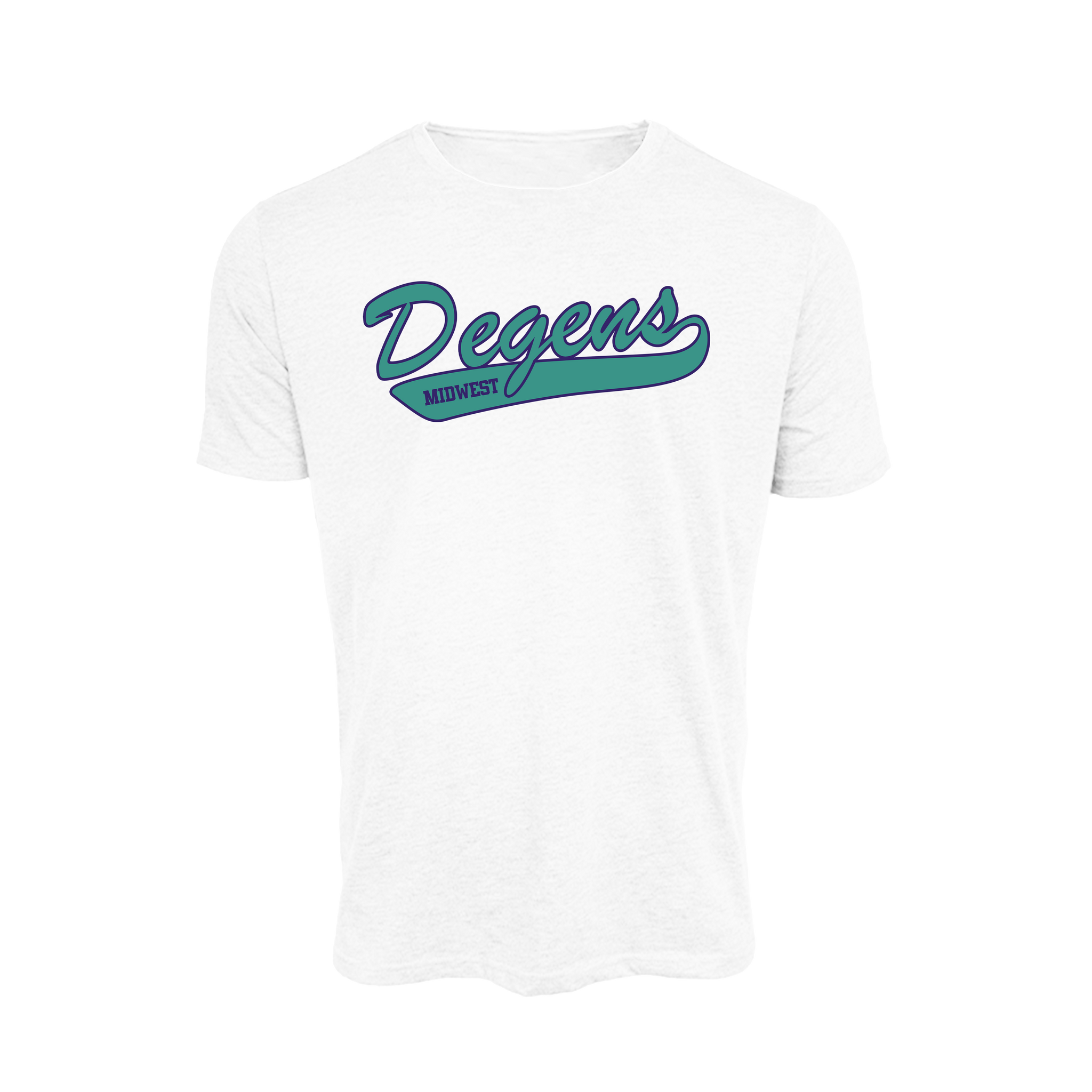 Midwest Degens Baseball (Claus)- T-Shirt 1 (White)