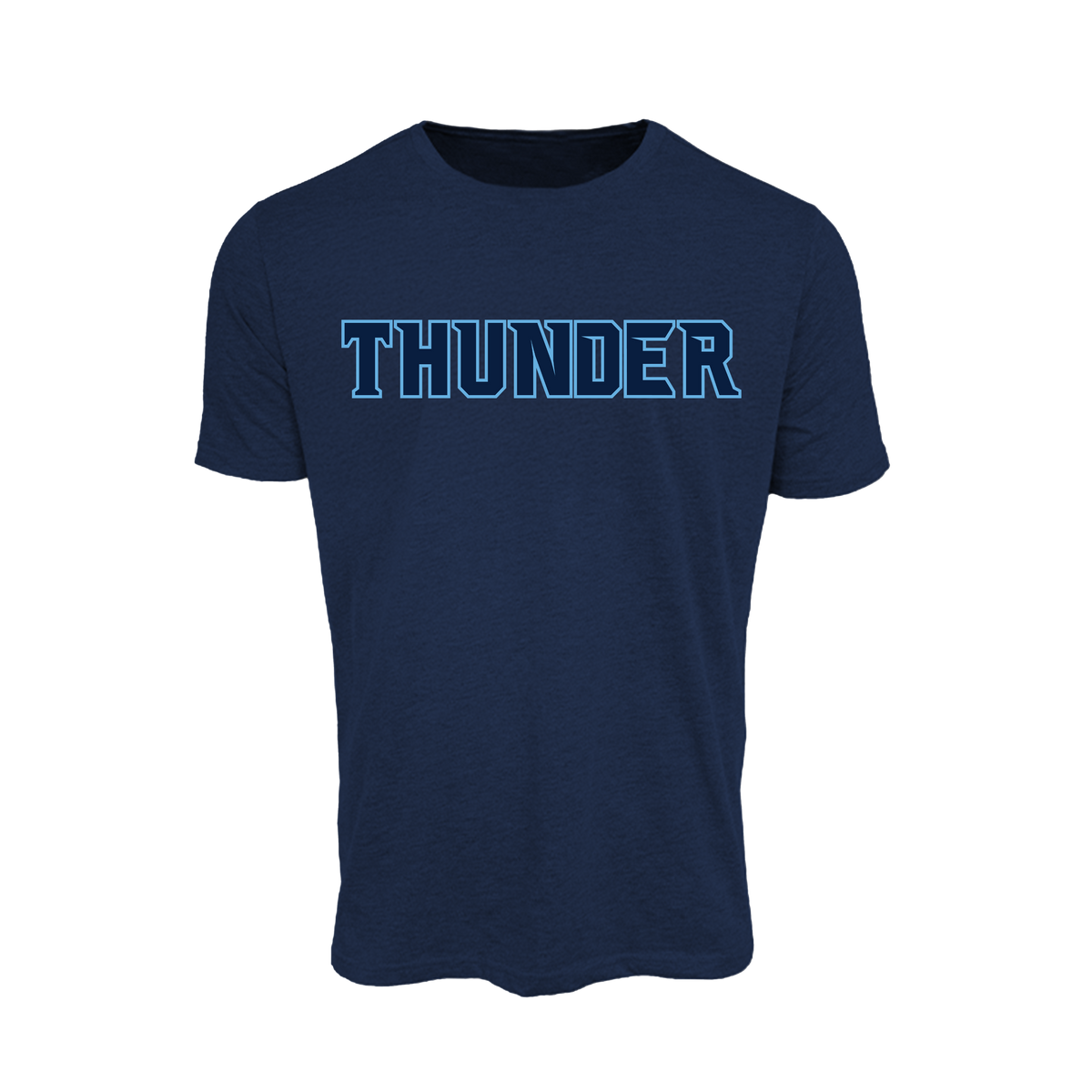 Thunder Baseball (Harvey)- T-Shirt 1 (Navy)