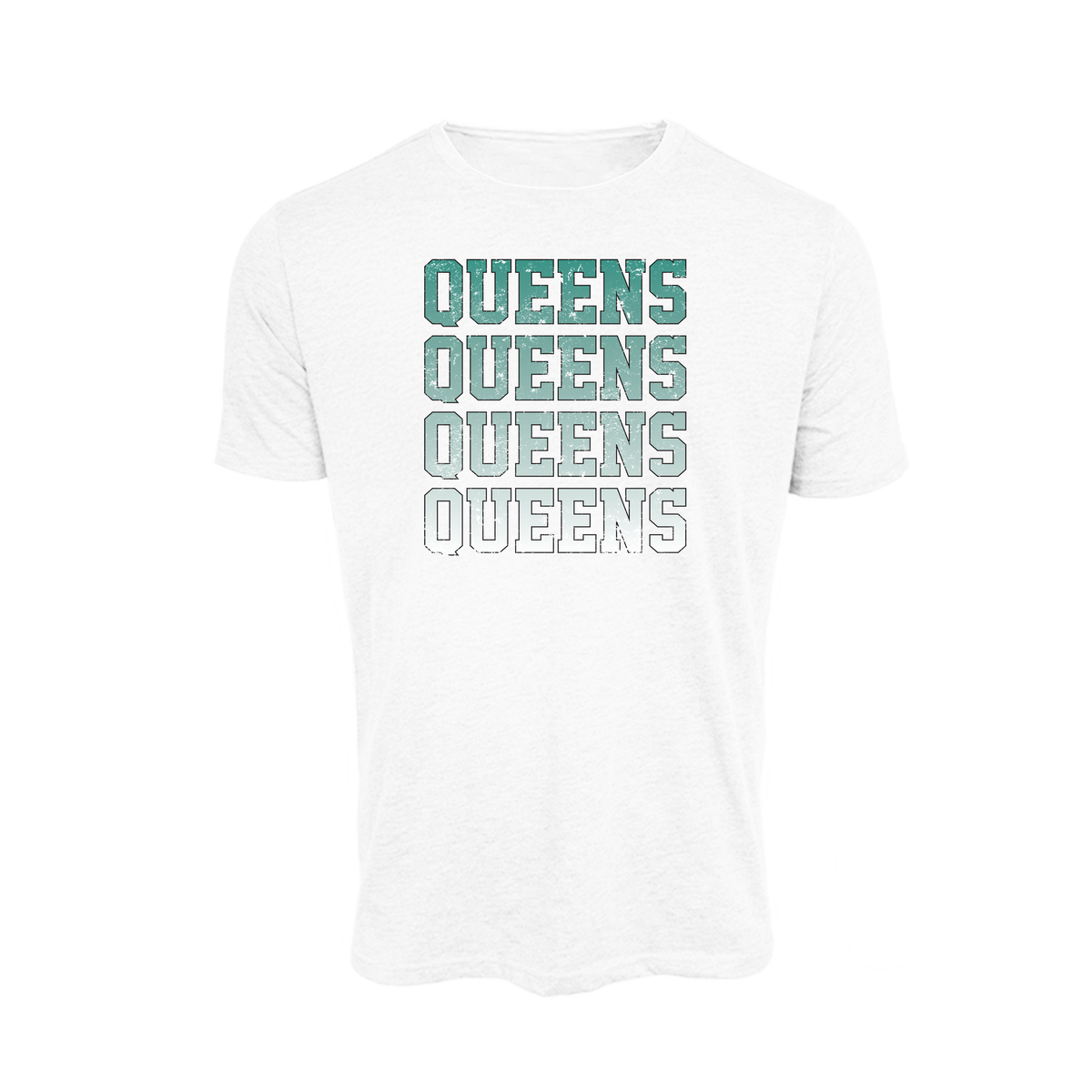 Turquoise Queens Fastpitch Spirit Wear- T-Shirt 3