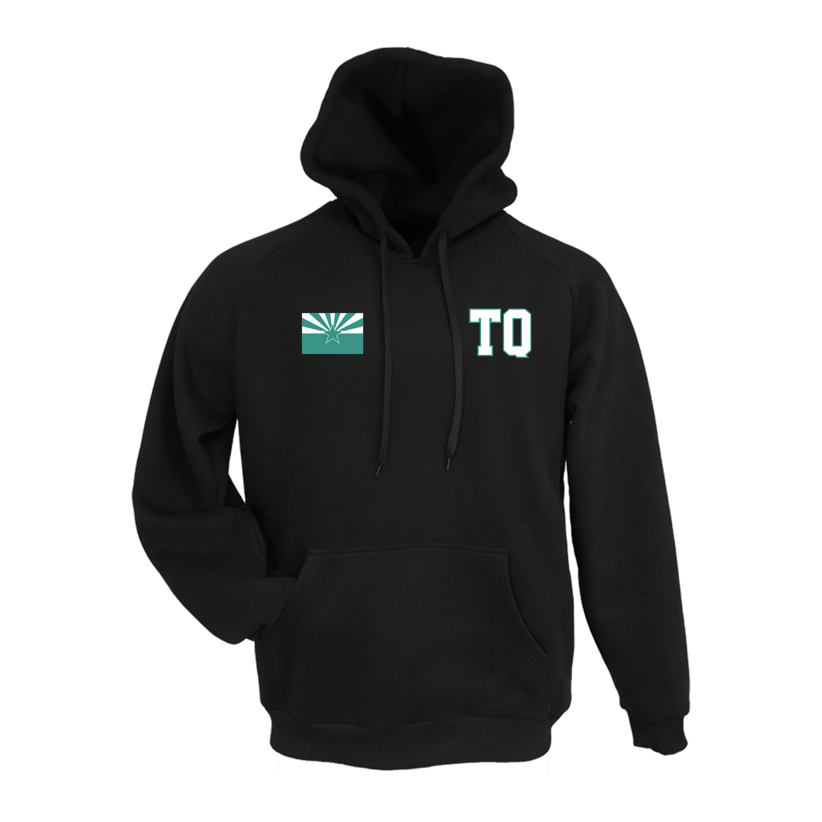 Turquoise Queens Fastpitch Spirit Wear- Hoodie 2