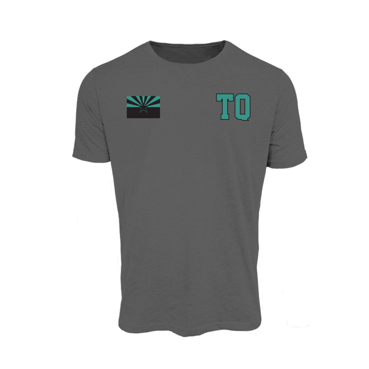 Turquoise Queens Fastpitch Spirit Wear- T-Shirt 2