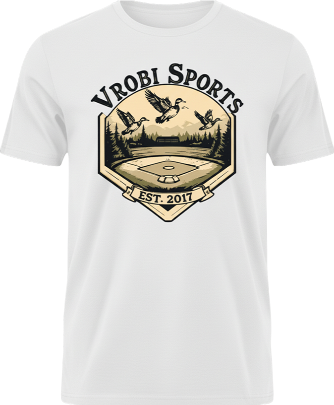 VROBI Baseball/Mallards Graphic T-Shirt