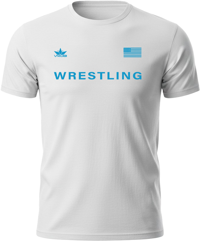 Freedom Wrestling Unisex T-Shirt (White)