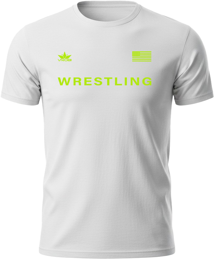 Freedom Wrestling Unisex T-Shirt (White)