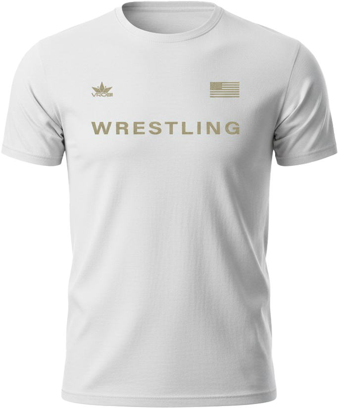 Freedom Wrestling Unisex T-Shirt (White)