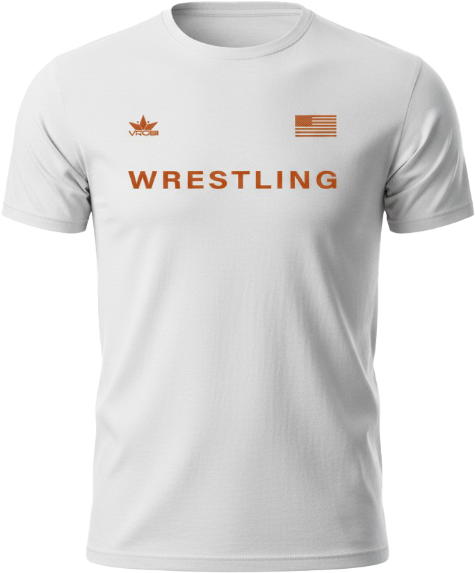 Freedom Wrestling Unisex T-Shirt (White)