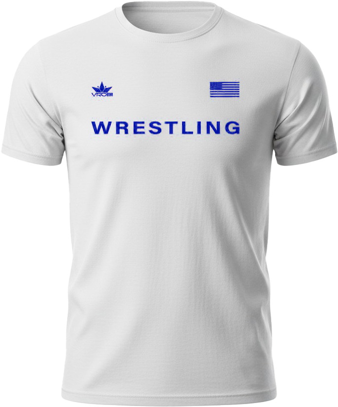 Freedom Wrestling Unisex T-Shirt (White)