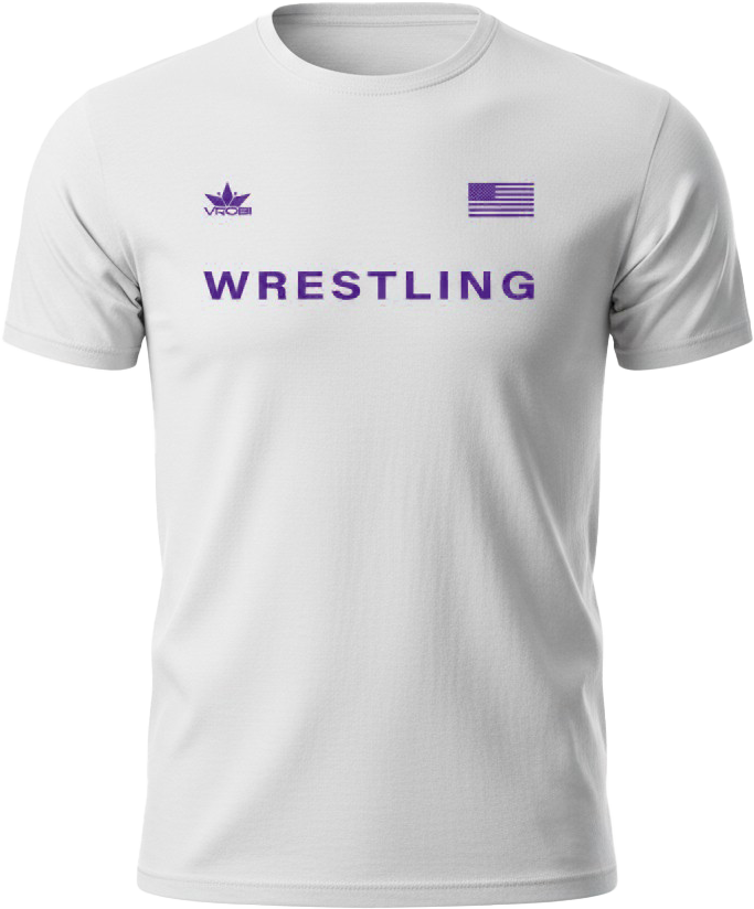 Freedom Wrestling Unisex T-Shirt (White)