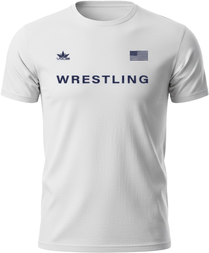 Freedom Wrestling Unisex T-Shirt (White)