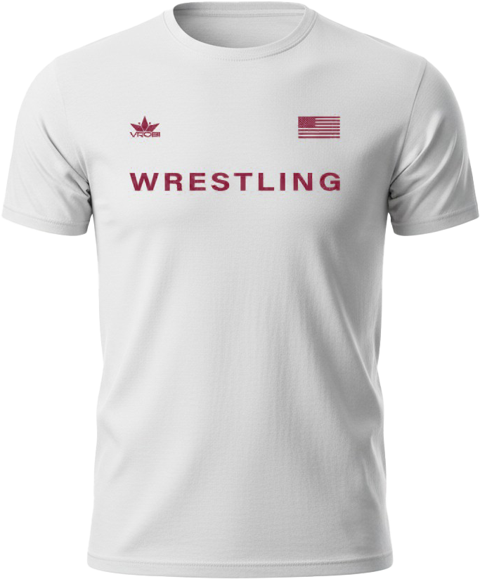 Freedom Wrestling Unisex T-Shirt (White)