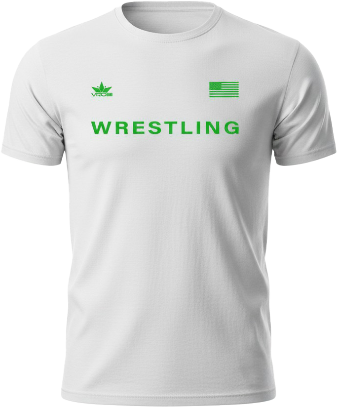 Freedom Wrestling Unisex T-Shirt (White)