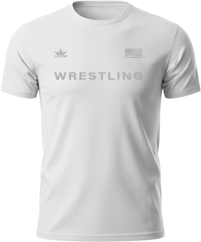 Freedom Wrestling Unisex T-Shirt (White)