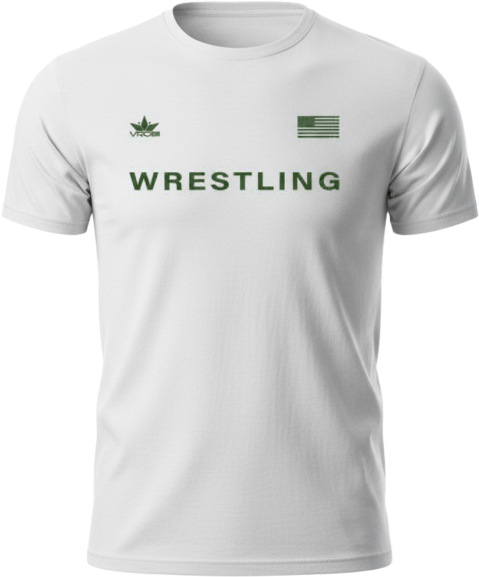 Freedom Wrestling Unisex T-Shirt (White)