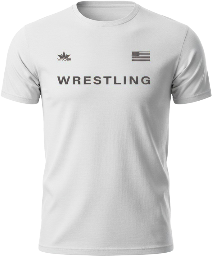 Freedom Wrestling Unisex T-Shirt (White)