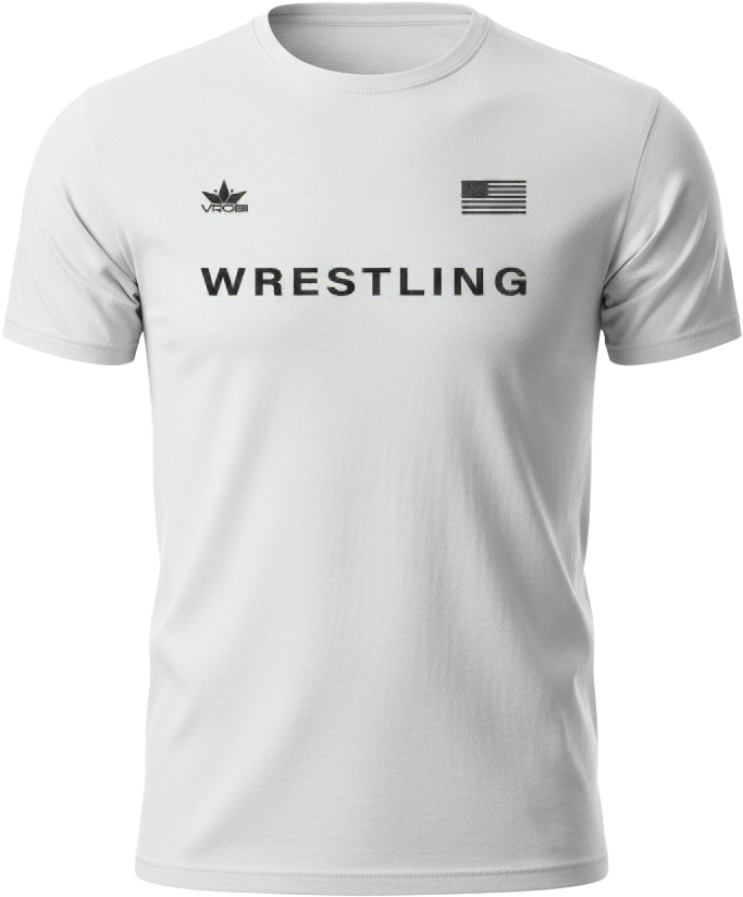 Freedom Wrestling Unisex T-Shirt (White)