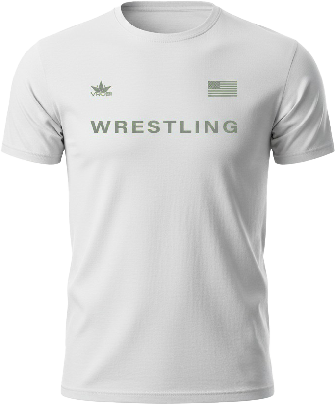 Freedom Wrestling Unisex T-Shirt (White)