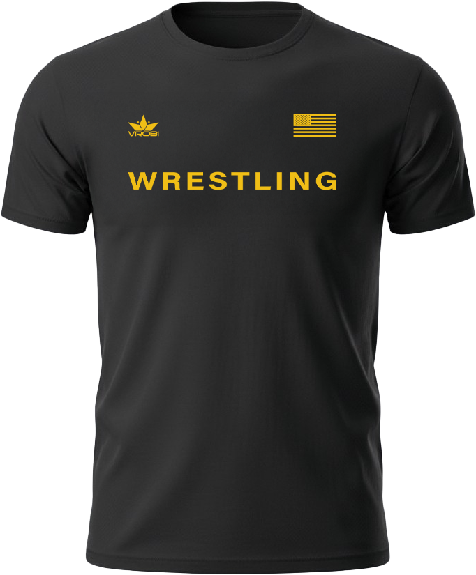 Freedom Wrestling Unisex T-Shirt (Black)