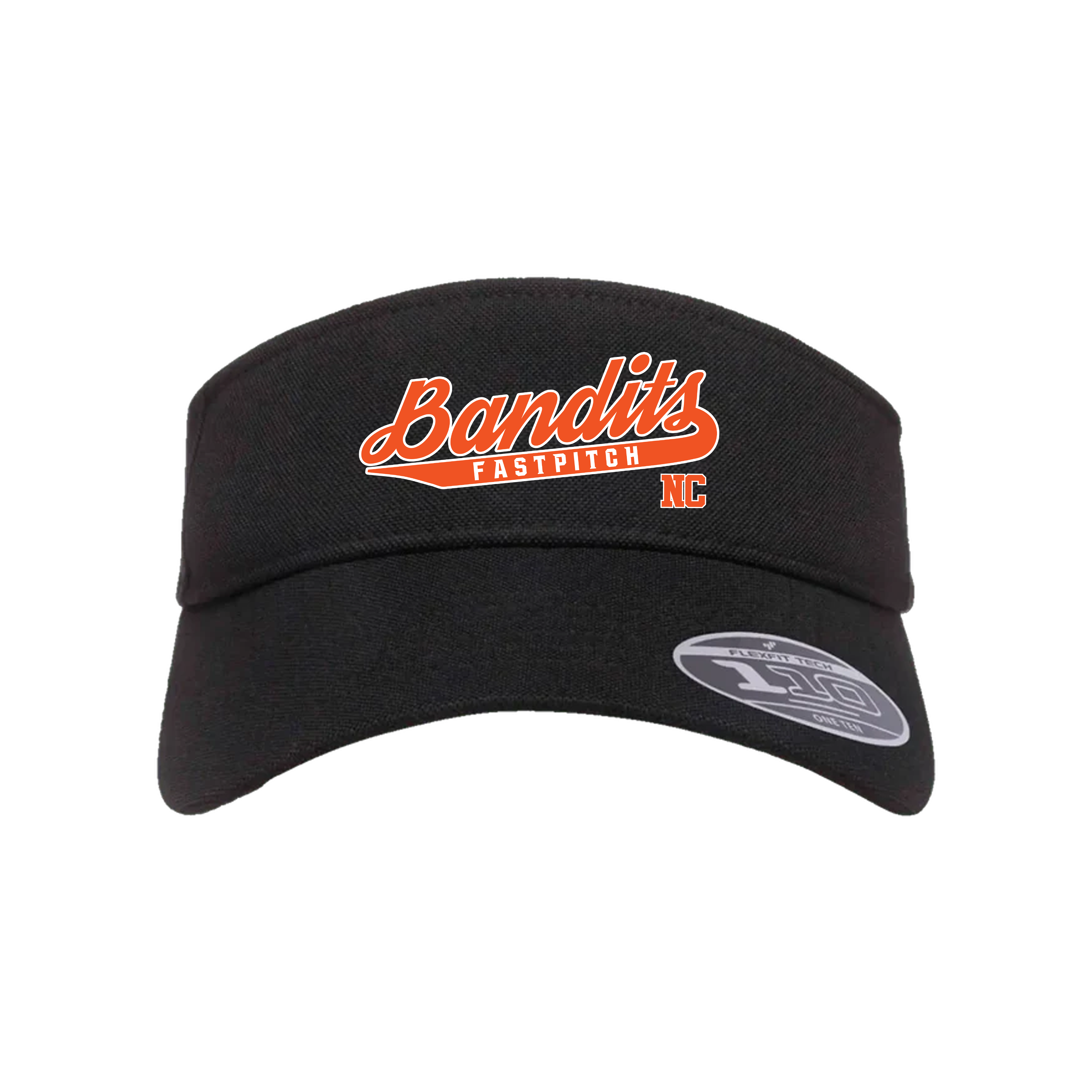 Bandits NC Fastpitch (Hatcher) 2026- Visor 1 (Black)
