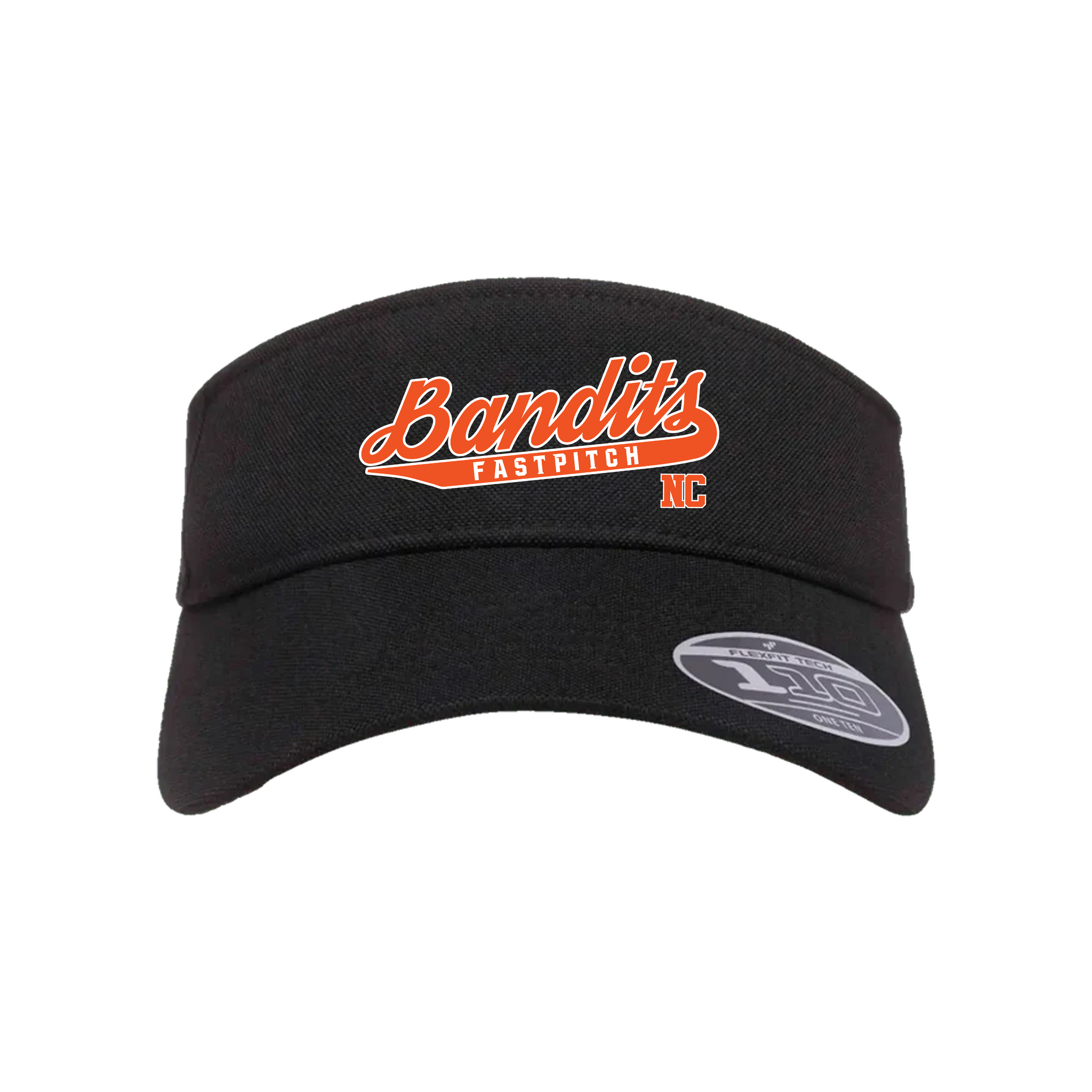 Bandits NC Fastpitch (Hatcher) 2026- Visor 1 (Black)