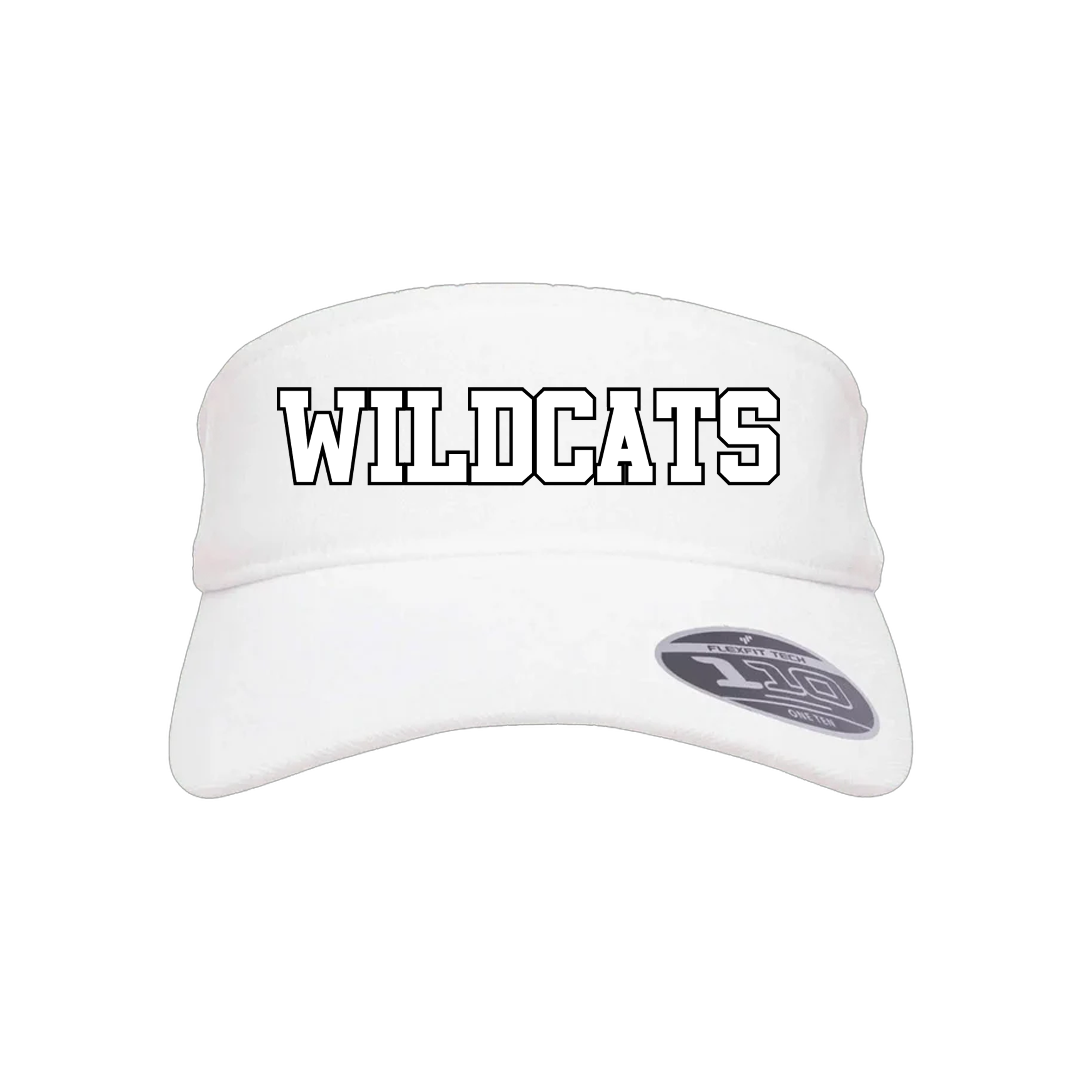 Indy Wildcats Fastpitch (Bean)- Visor 1 (White)