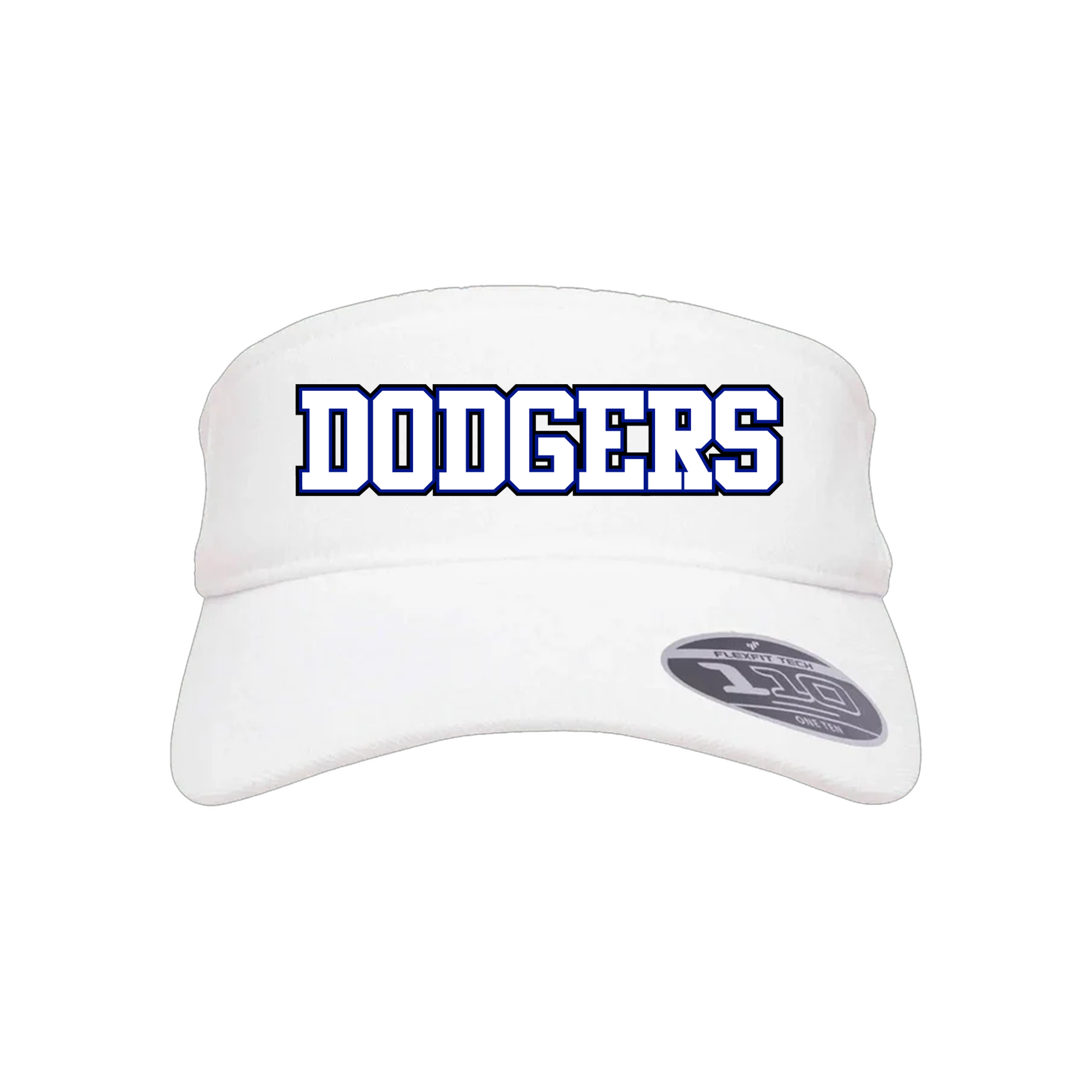 Lincoln Dodgers Baseball (Bade) 2026- Visor 1 (White)