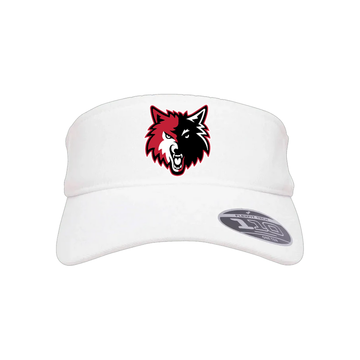 Southern Illinois Wolves (Mahan) Baseball 2026- Visor 1 (White)