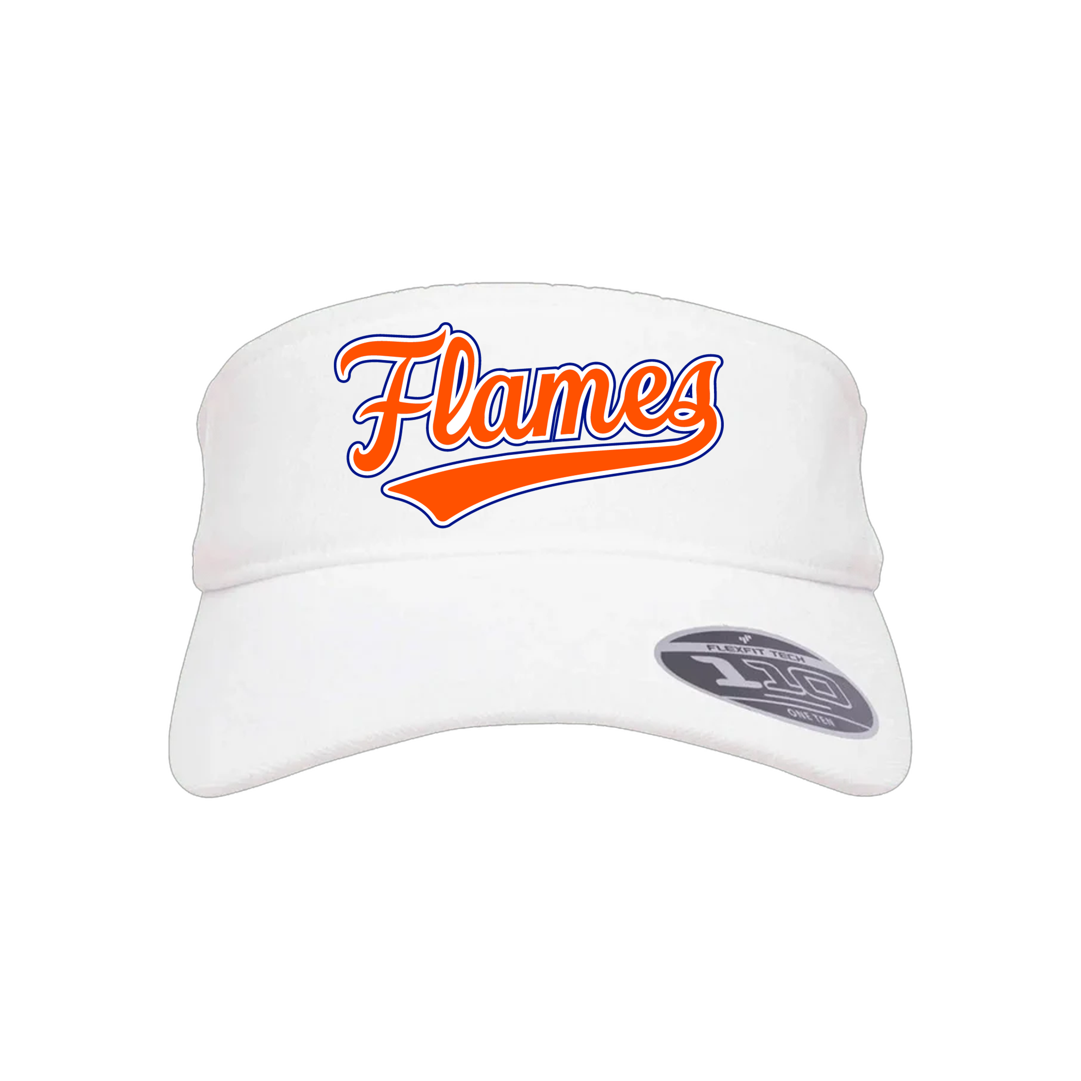 Indiana Flames (Brammer) Fastpitch- Visor 1 (White)