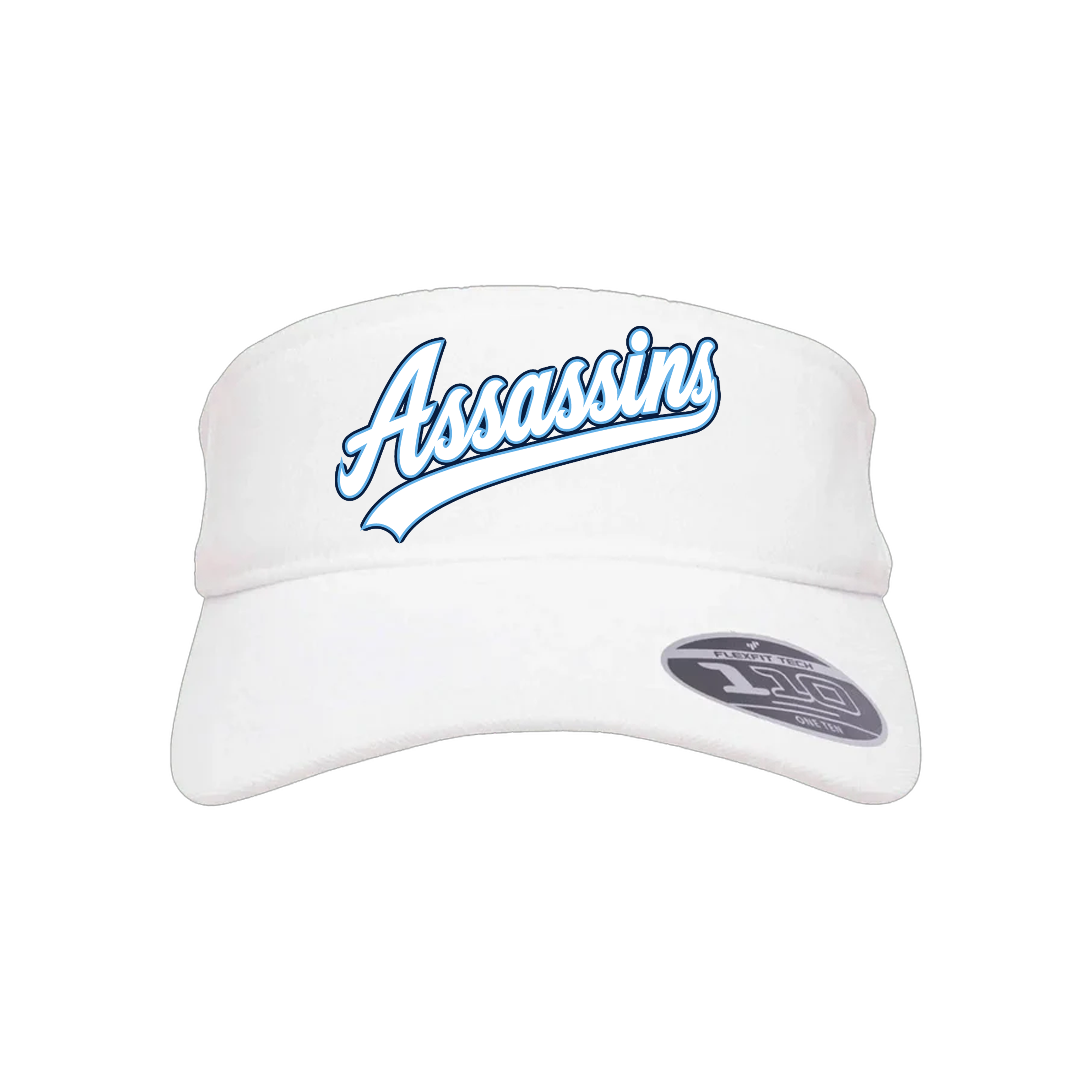 Assassins (Keller) Fastpitch- Visor 1 (White)