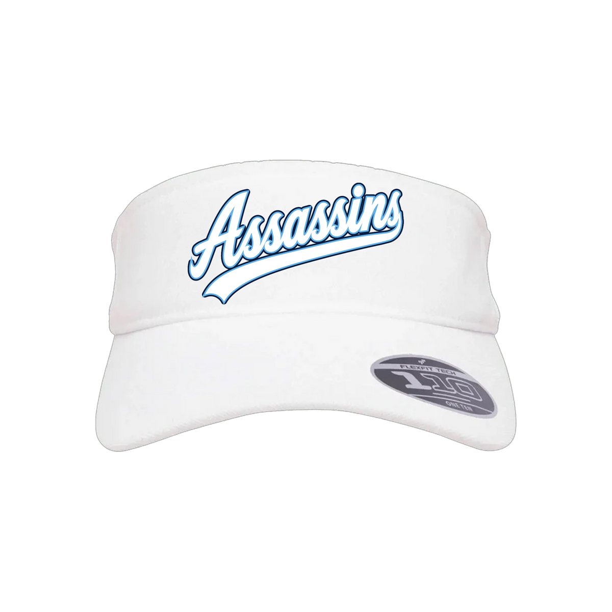 Assassins (Keller) Fastpitch- Visor 1 (White)