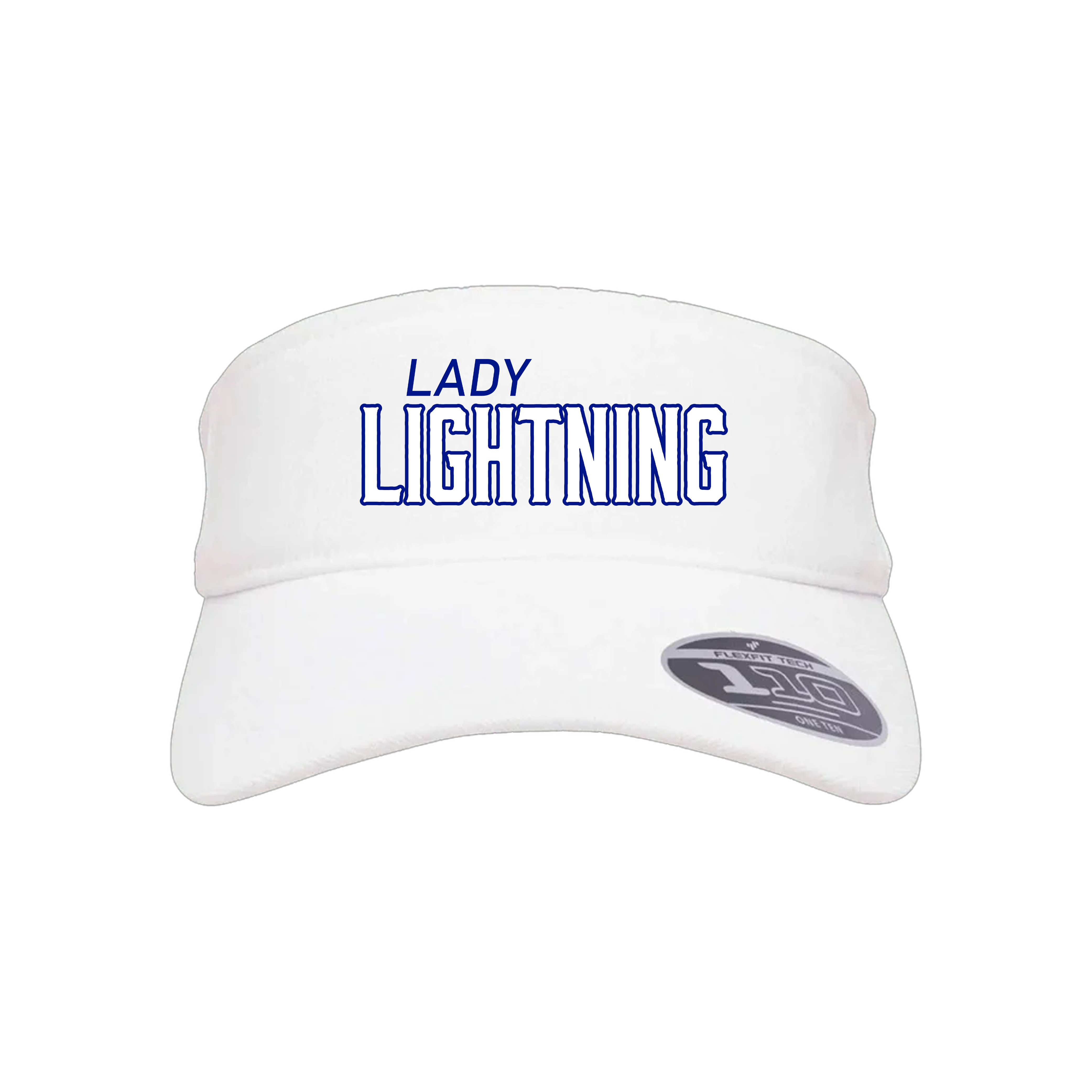 Lady Lightning Fastpitch (Vernon)- Visor 1 (White)