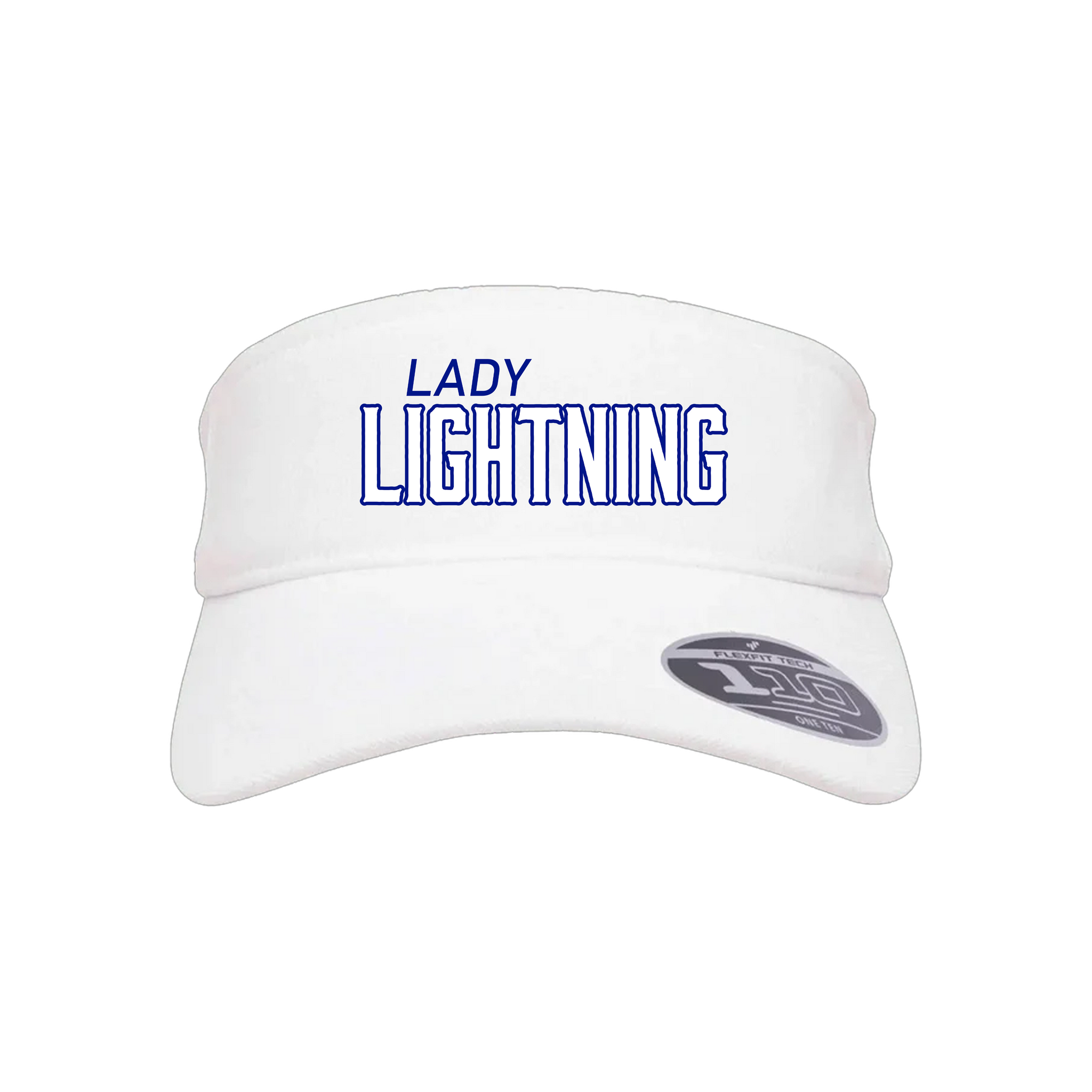 Lady Lightning Fastpitch (Vernon)- Visor 1 (White)