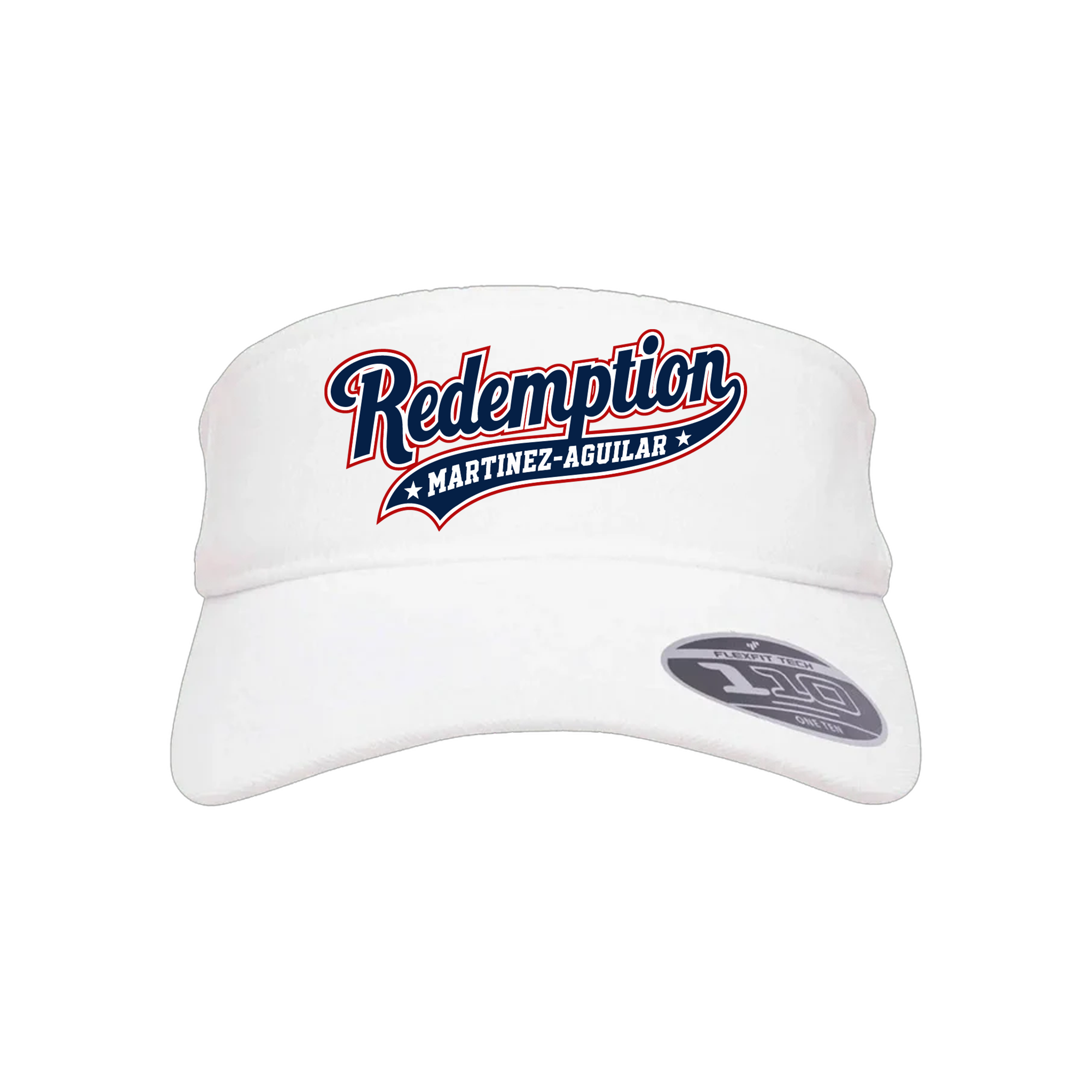 Redemption (Martinez-Aguilar) Fastpitch- Visor 1 (White)