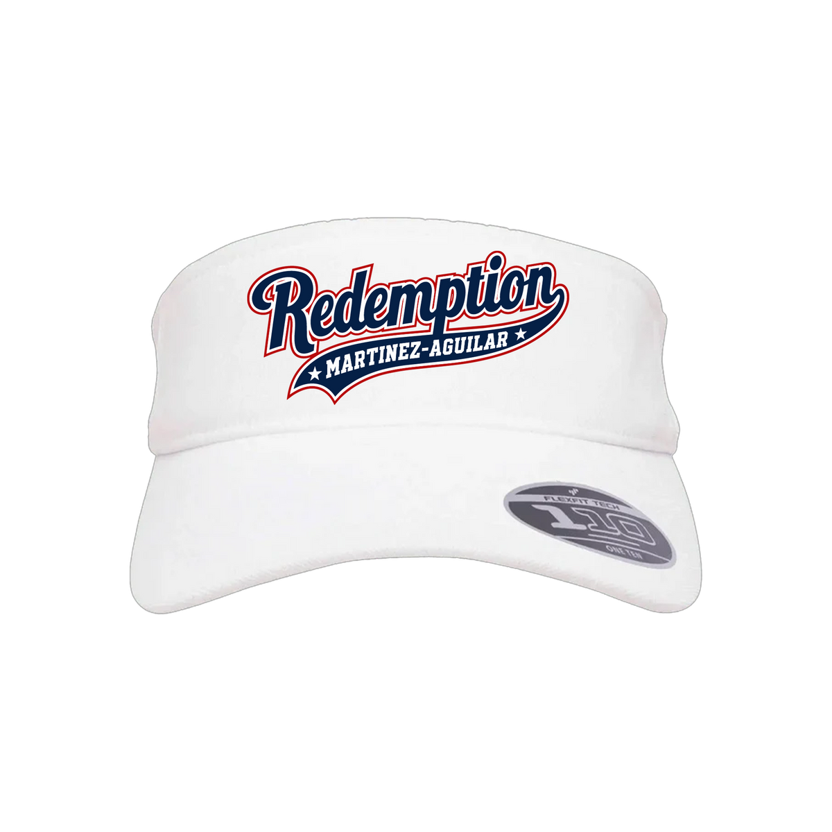 Redemption (Martinez-Aguilar) Fastpitch- Visor 1 (White)