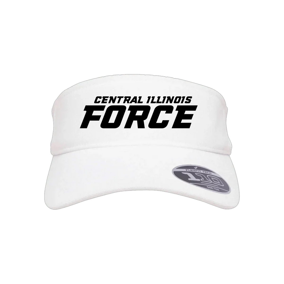 Central IL Lady Force- Visor 1 (White)