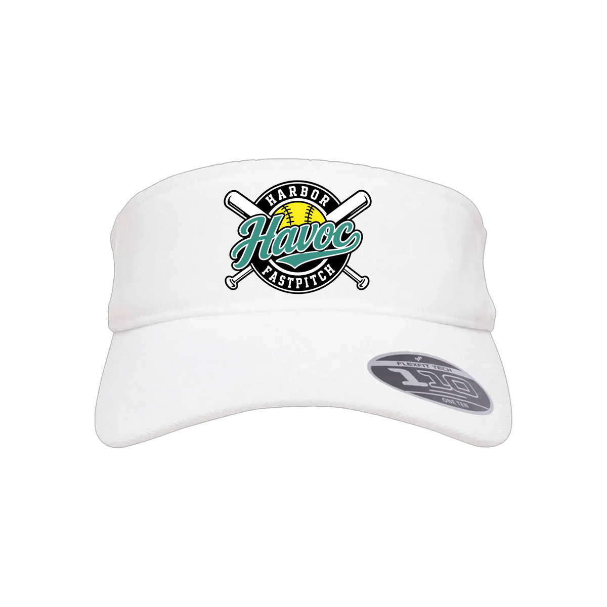 Havoc (Dhooghe) Fastpitch-Dunn- Visor 1 (White)