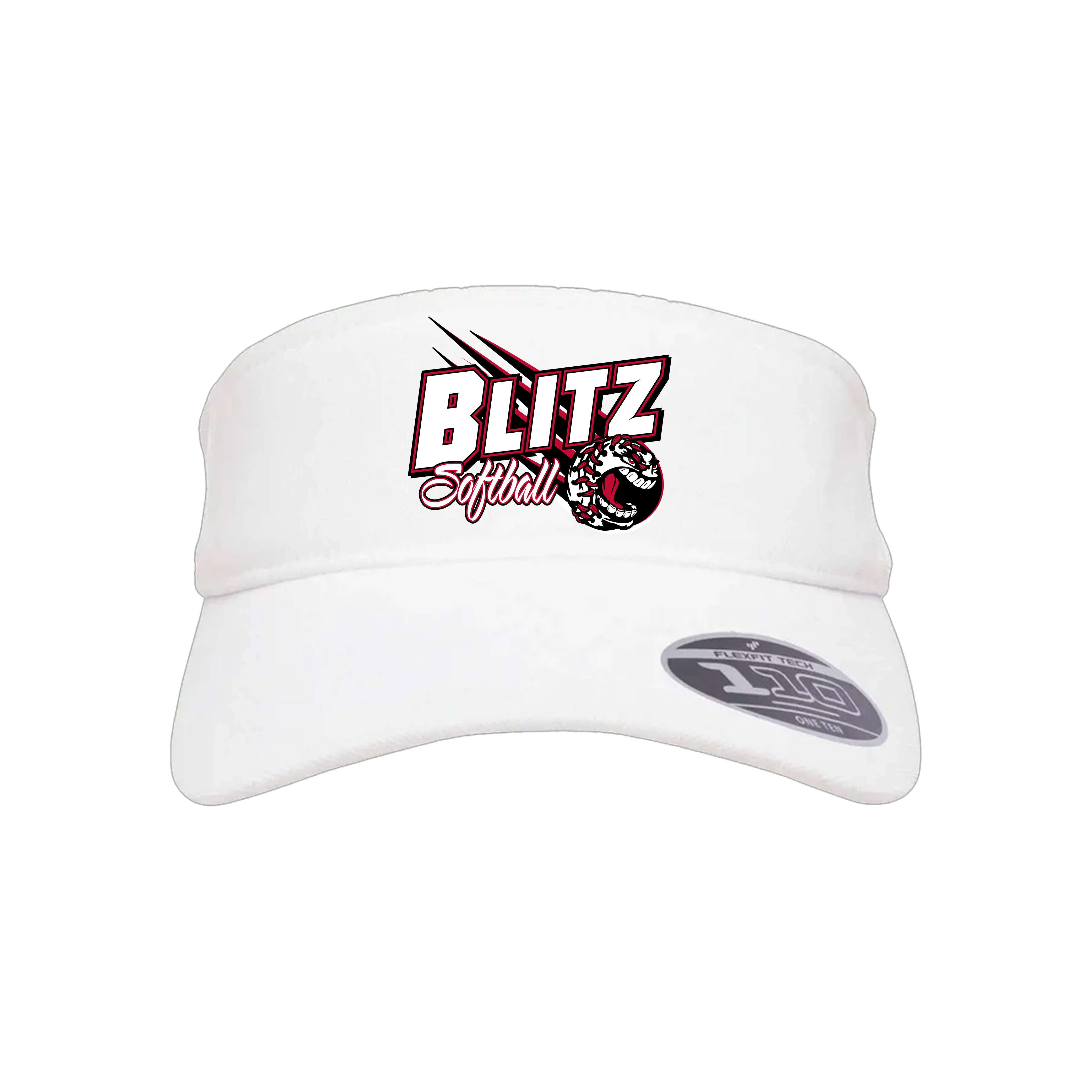 Blitz (Harding) Fastpitch- Visor 1 (White)