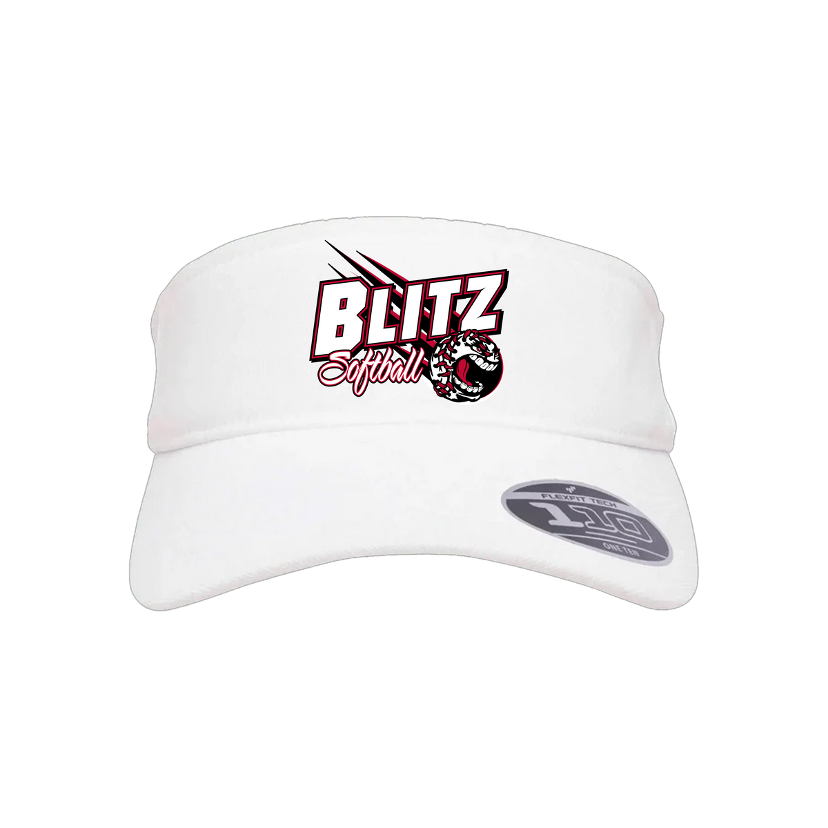 Blitz (Harding) Fastpitch- Visor 1 (White)