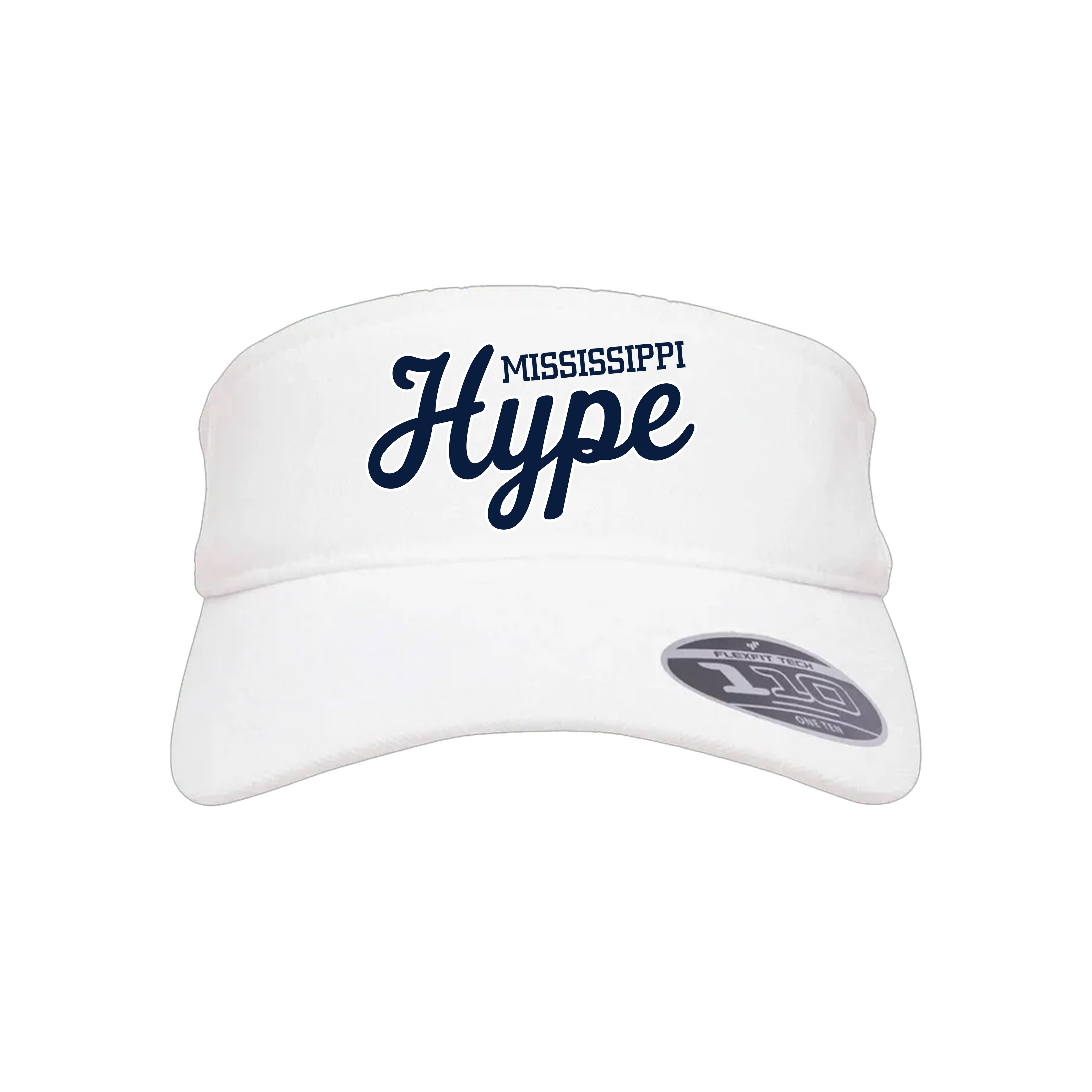 Mississippi Hype Baseball (Robinson)- Visor 1 (White)