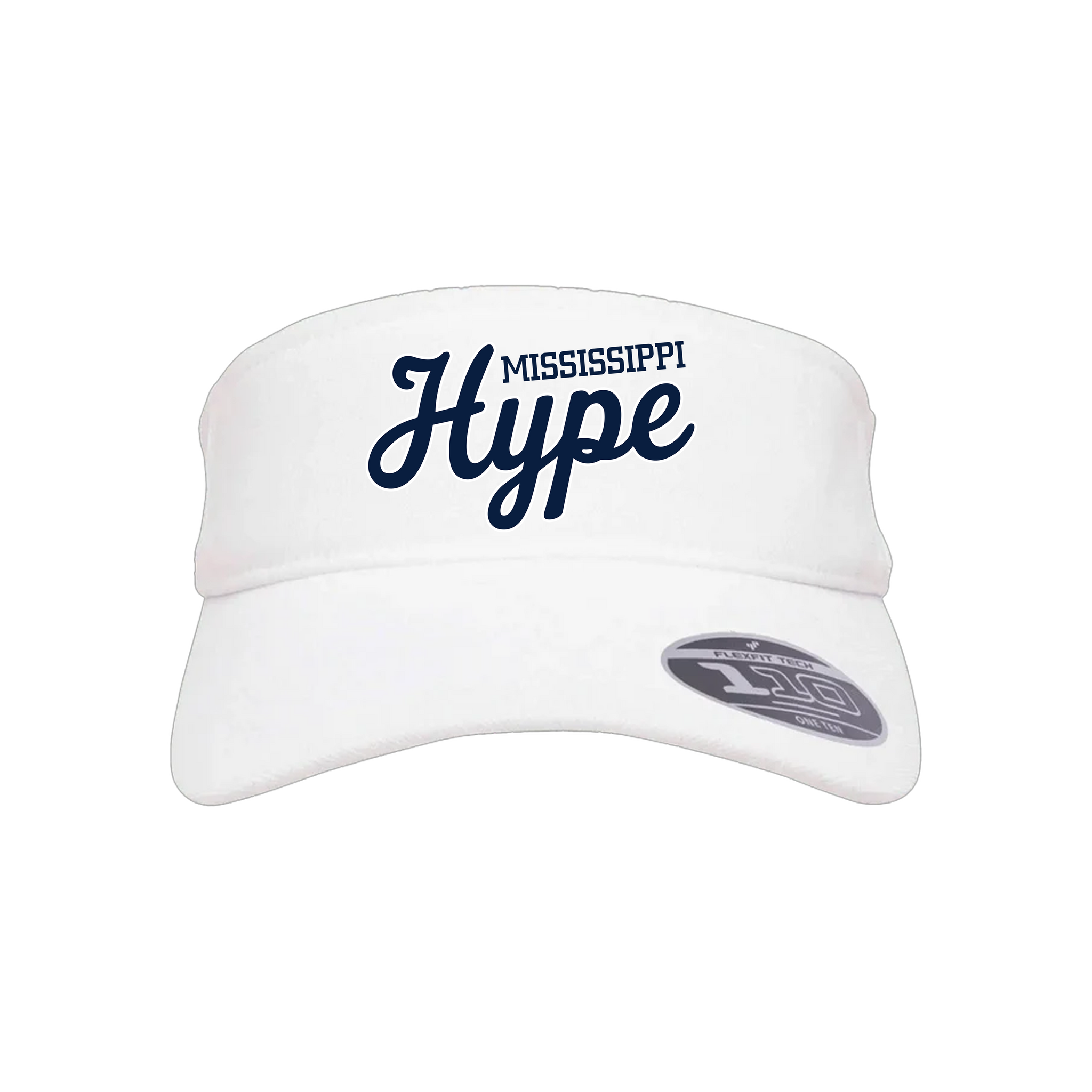 Mississippi Hype Baseball (Robinson)- Visor 1 (White)
