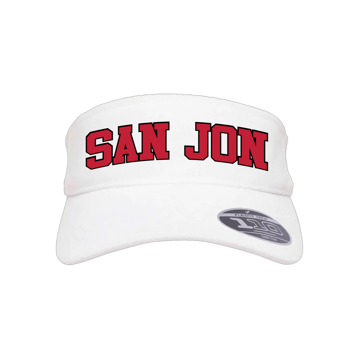 San Jon Coyote Wrestling- Visor 1 (White)