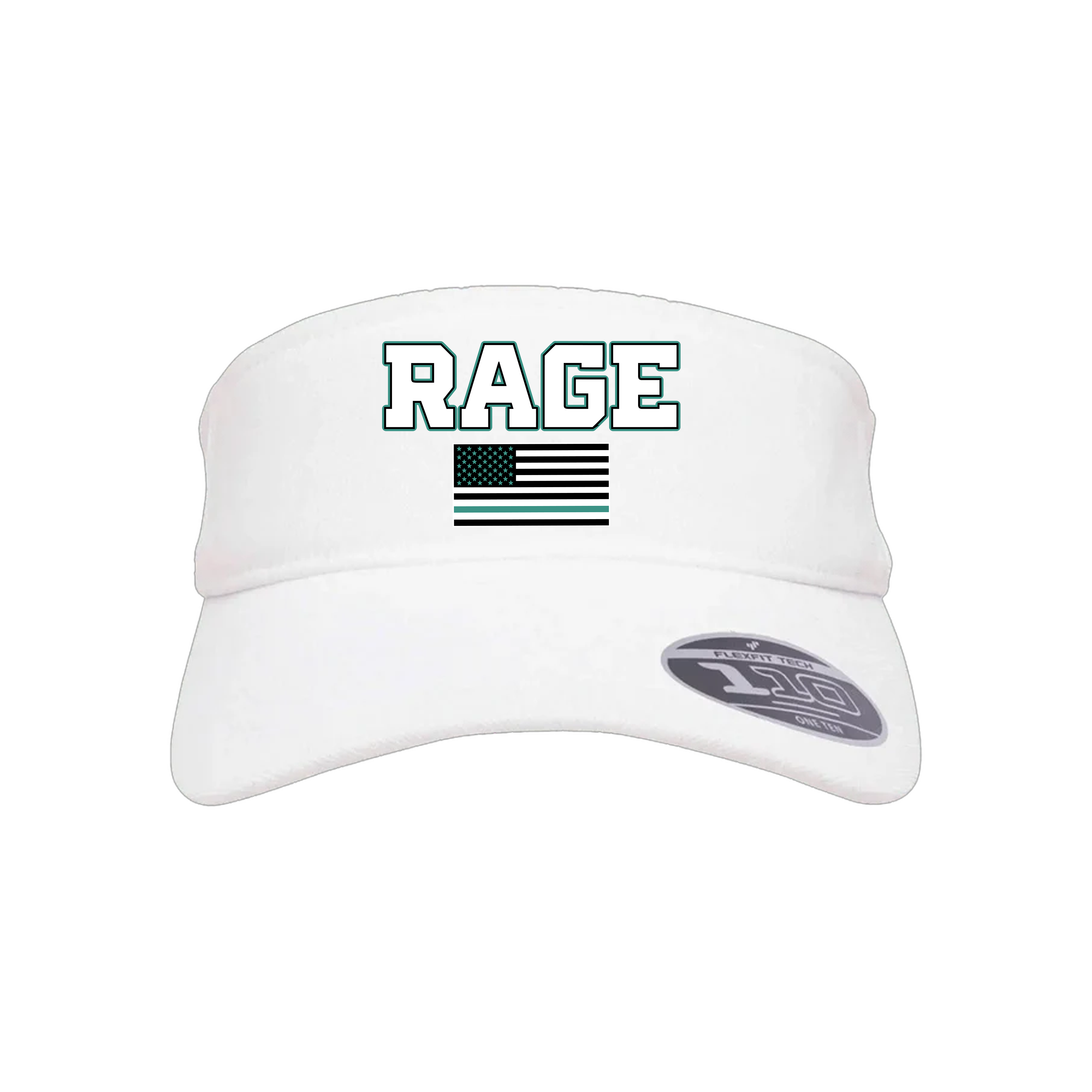 Georgia Rage Fastpitch (Sheffield/Phelps)- Visor 1 (White)