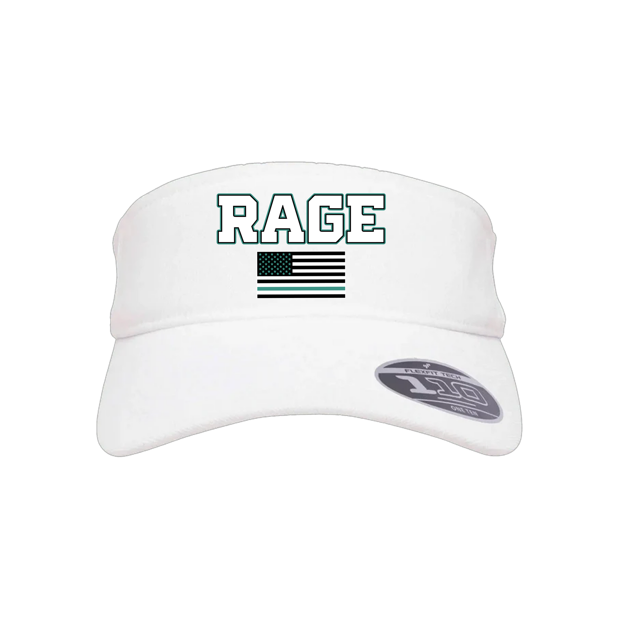 Georgia Rage Fastpitch (Sheffield/Phelps)- Visor 1 (White)