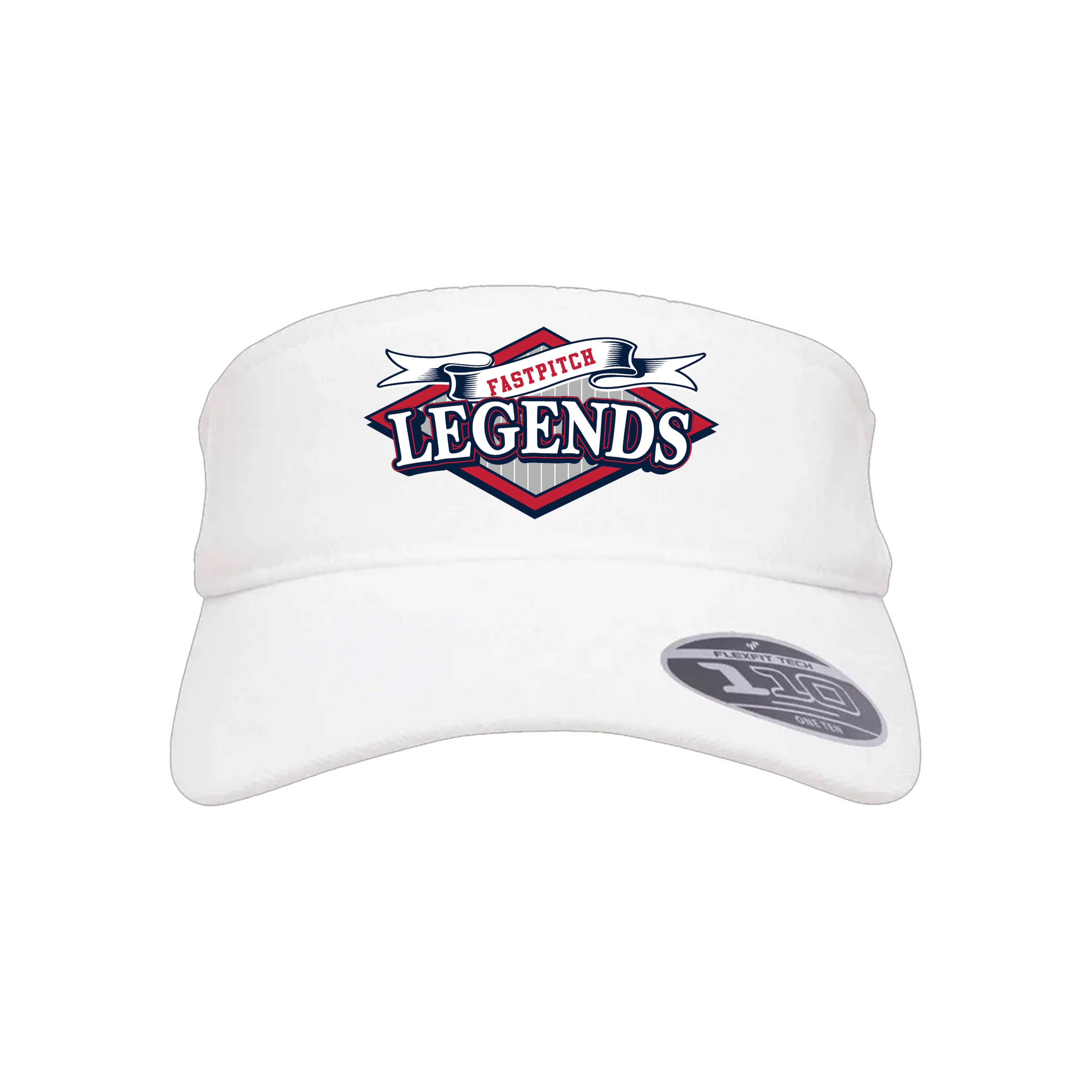 Legends (Imburgia) Fastpitch- Visor 1 (White)