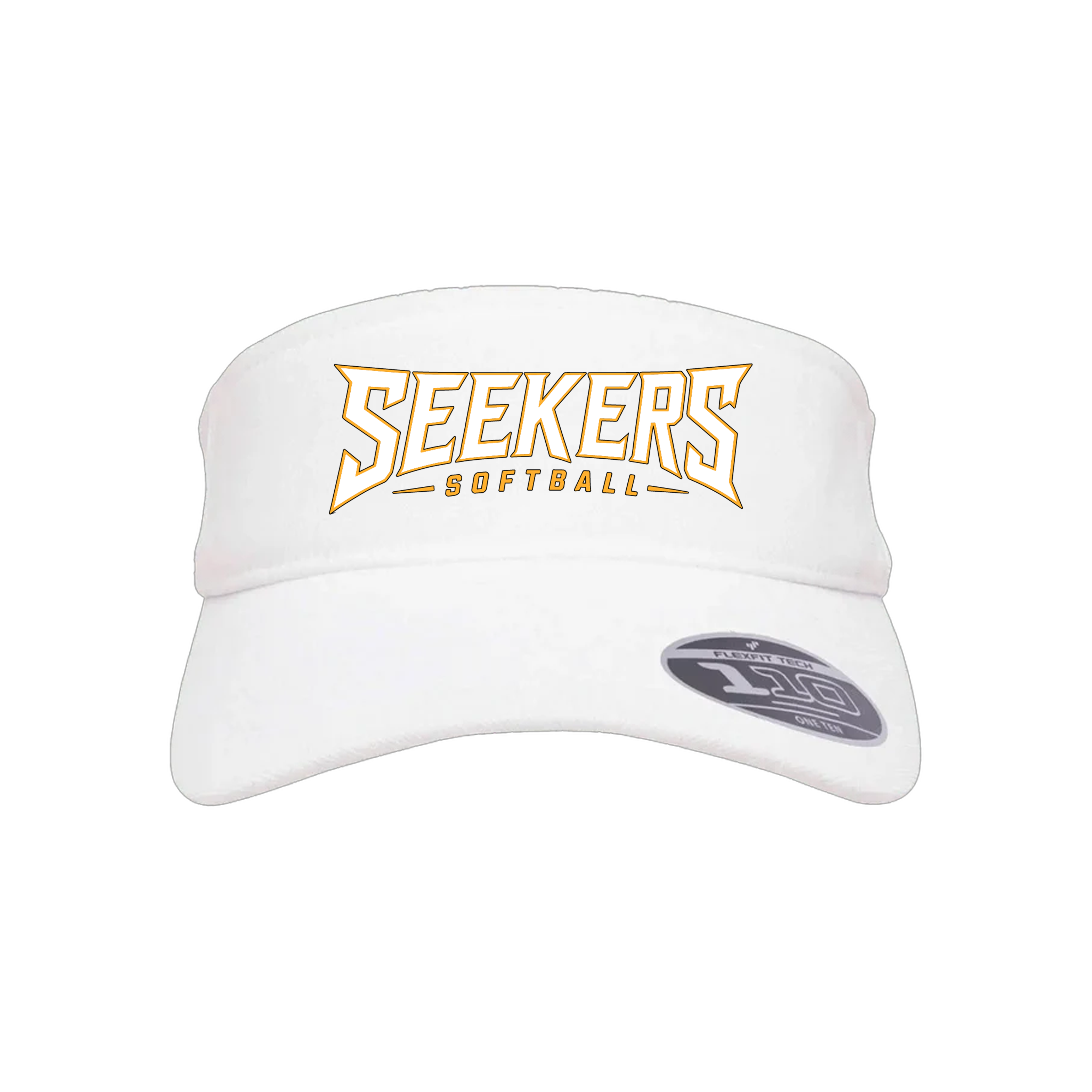 Seekers Softball (Dabney)- Visor 1 (White)