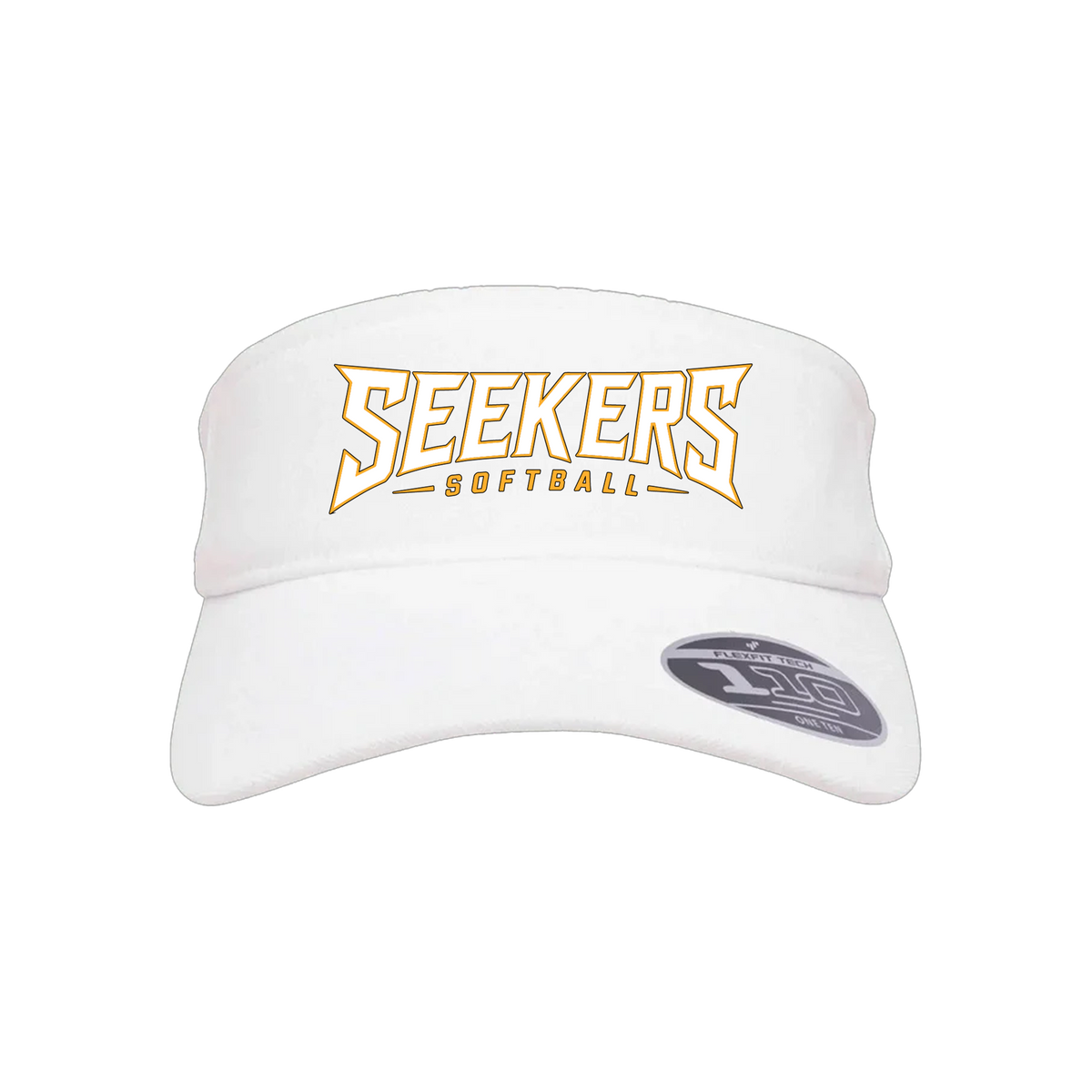 Seekers Softball (Dabney)- Visor 1 (White)