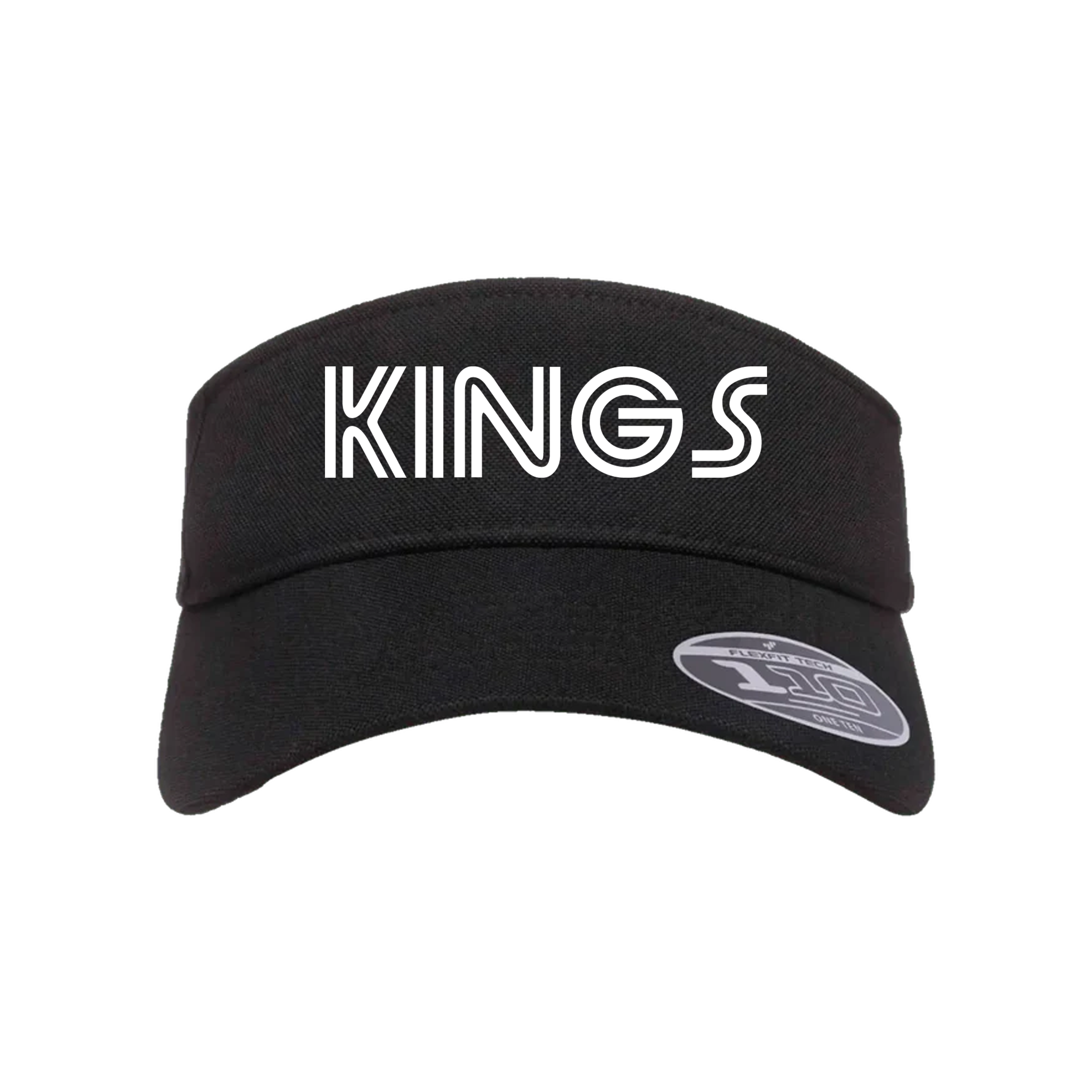 Turquoise Kings Baseball (Pitts)- Visor 2 (Black)