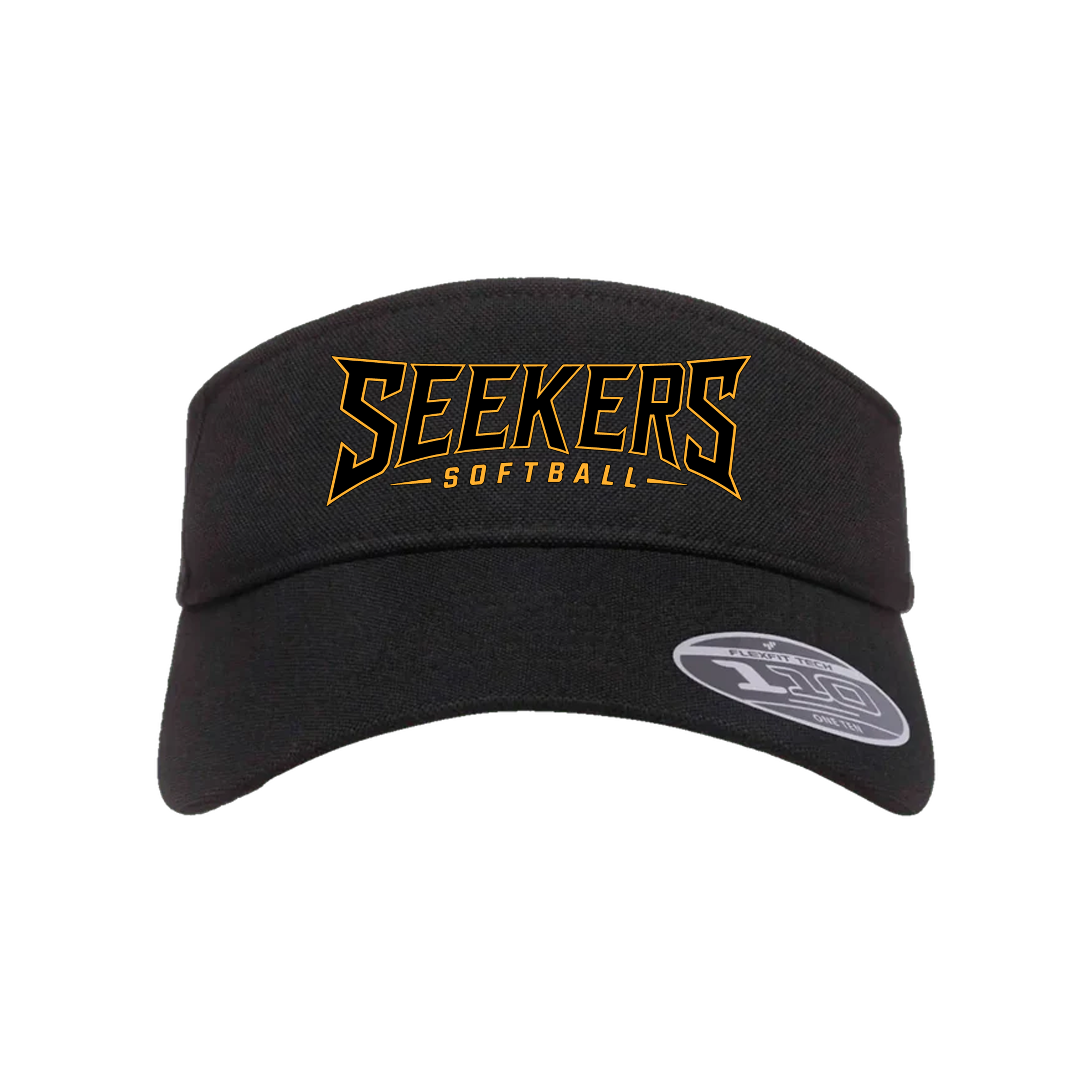 Seekers Softball (Dabney)- Visor 2 (Black)